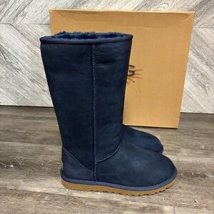 UGG  Australia | Classic Tall Boots In Navy Size 5 NEW